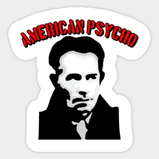 American Psycho Sticker